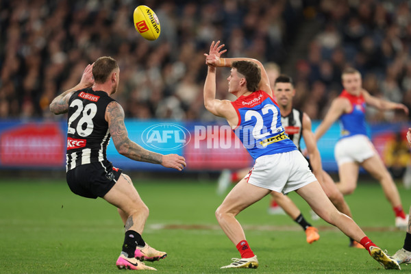 AFL 2025 Round 24 - Collingwood v Melbourne - A-61641892
