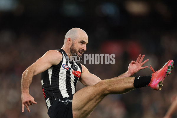 AFL 2025 Round 24 - Collingwood v Melbourne - A-61641904