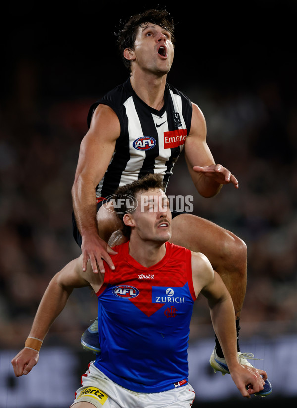 AFL 2025 Round 24 - Collingwood v Melbourne - A-61644194