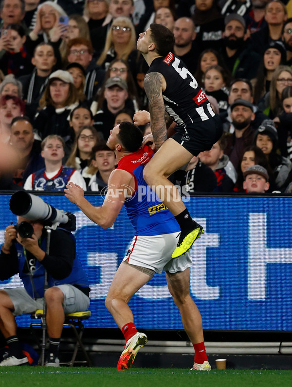 AFL 2025 Round 24 - Collingwood v Melbourne - A-61644208