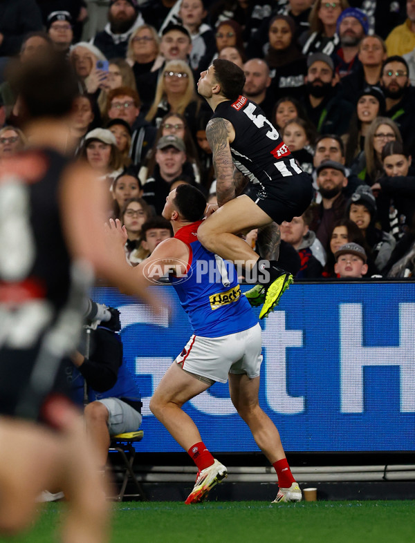 AFL 2025 Round 24 - Collingwood v Melbourne - A-61644210