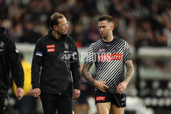 AFL 2025 Round 24 - Collingwood v Melbourne - A-61644746