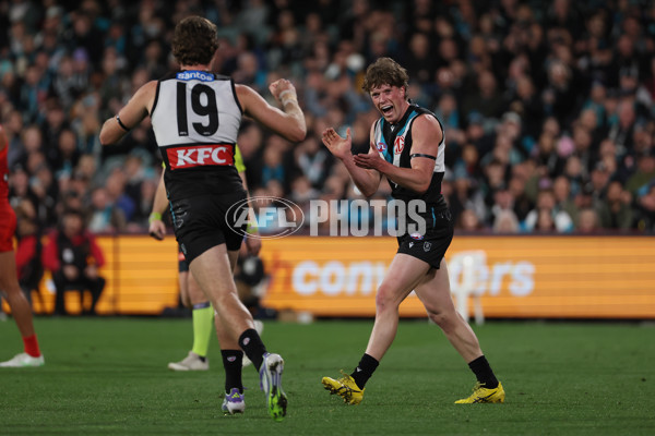 AFL 2025 Round 24 - Port Adelaide v Gold Coast - A-61644772