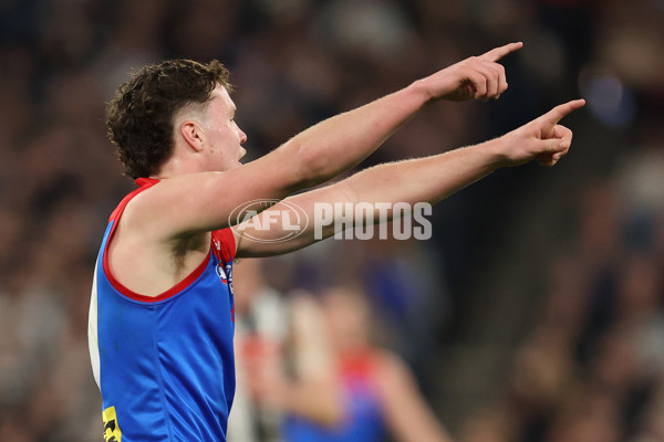 AFL 2025 Round 24 - Collingwood v Melbourne - A-61646879