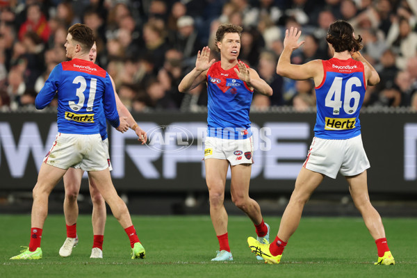 AFL 2025 Round 24 - Collingwood v Melbourne - A-61646936