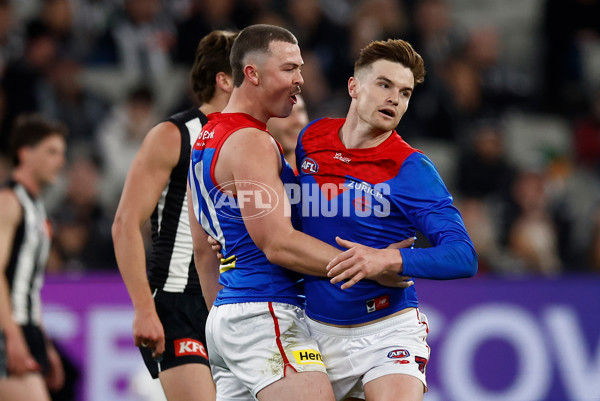 AFL 2025 Round 24 - Collingwood v Melbourne - A-61647484