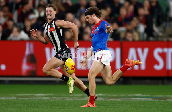 AFL 2025 Round 24 - Collingwood v Melbourne - A-61647492