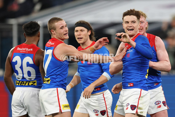 AFL 2025 Round 24 - Collingwood v Melbourne - A-61647498