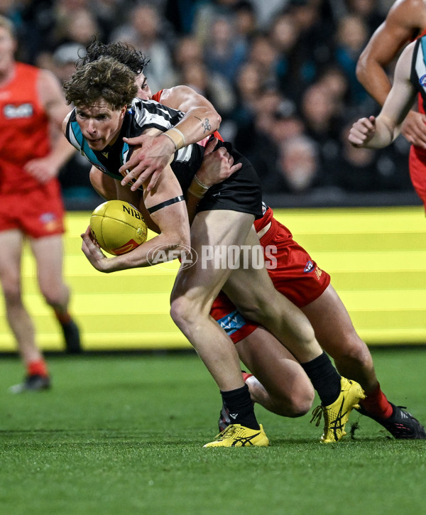 AFL 2025 Round 24 - Port Adelaide v Gold Coast - A-61647517