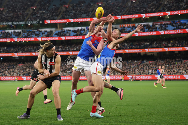 AFL 2025 Round 24 - Collingwood v Melbourne - A-61647519
