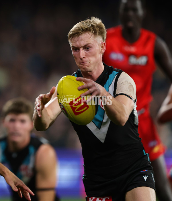 AFL 2025 Round 24 - Port Adelaide v Gold Coast - A-61647566