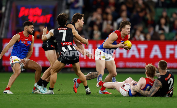 AFL 2025 Round 24 - Collingwood v Melbourne - A-61647569