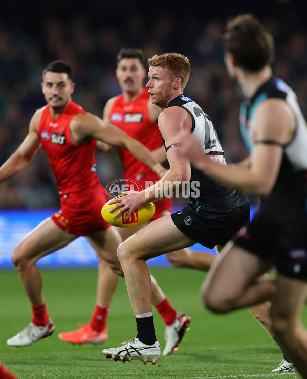 AFL 2025 Round 24 - Port Adelaide v Gold Coast - A-61649655