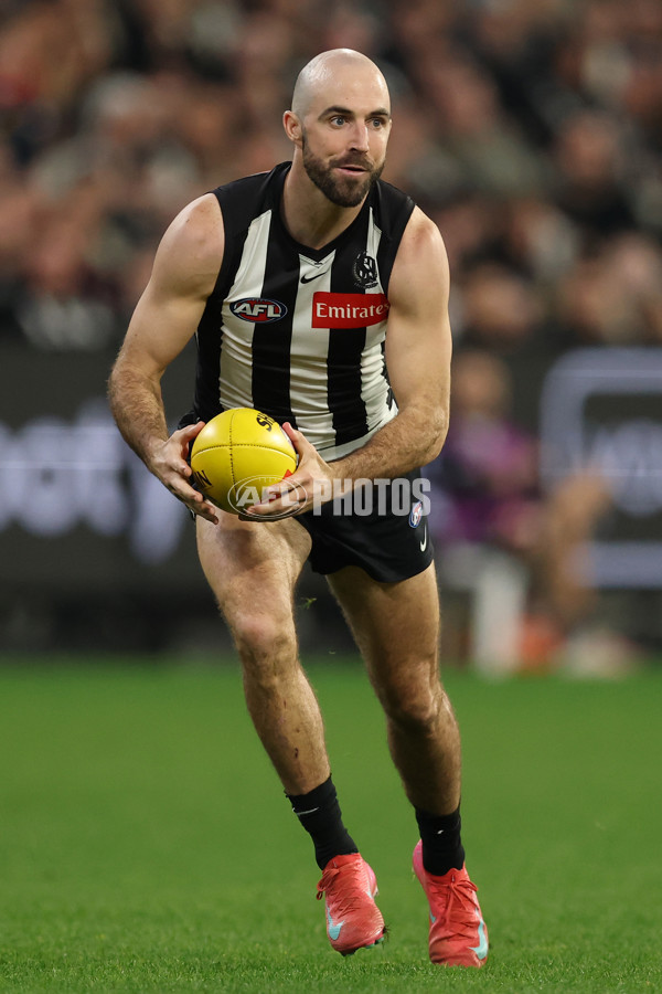 AFL 2025 Round 24 - Collingwood v Melbourne - A-61649706