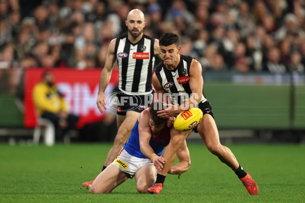 AFL 2025 Round 24 - Collingwood v Melbourne - A-61649714