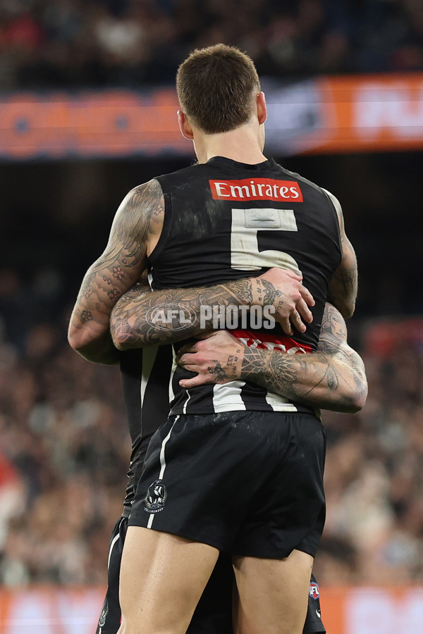 AFL 2025 Round 24 - Collingwood v Melbourne - A-61649743