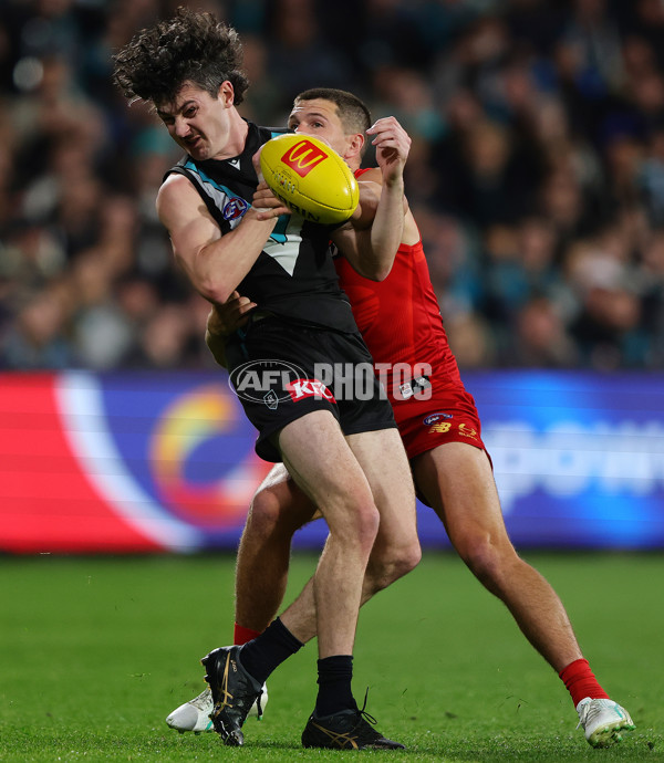 AFL 2025 Round 24 - Port Adelaide v Gold Coast - A-61649758