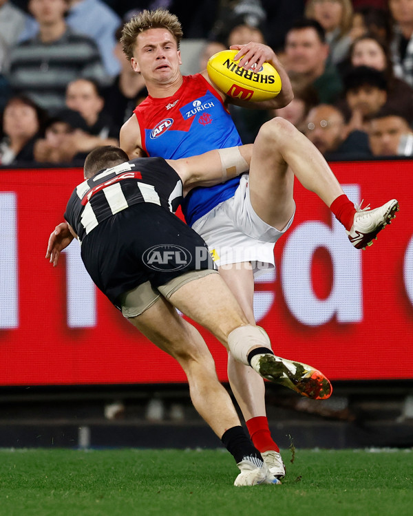 AFL 2025 Round 24 - Collingwood v Melbourne - A-61649781