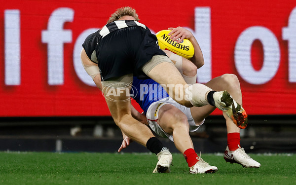 AFL 2025 Round 24 - Collingwood v Melbourne - A-61649782