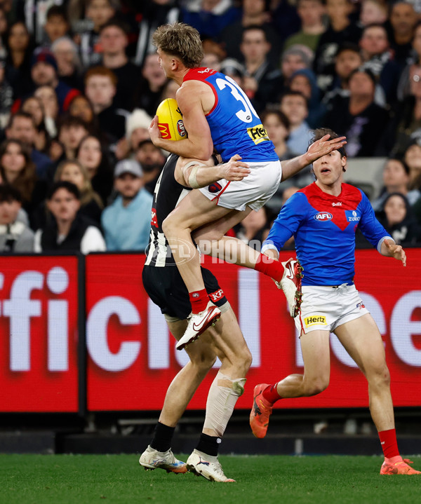 AFL 2025 Round 24 - Collingwood v Melbourne - A-61649783