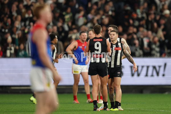 AFL 2025 Round 24 - Collingwood v Melbourne - A-61652342