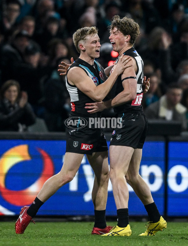 AFL 2025 Round 24 - Port Adelaide v Gold Coast - A-61652359