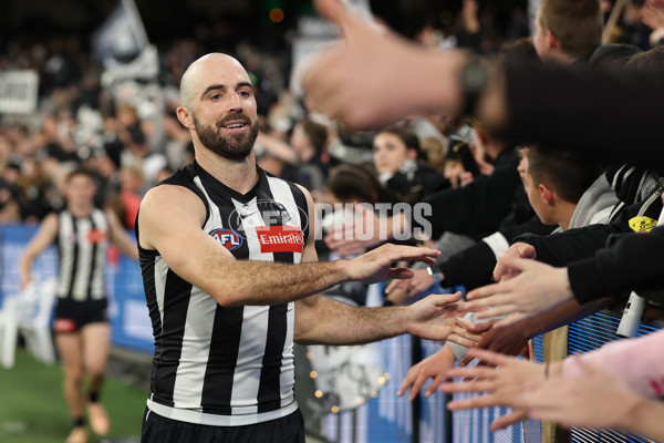 AFL 2025 Round 24 - Collingwood v Melbourne - A-61652362