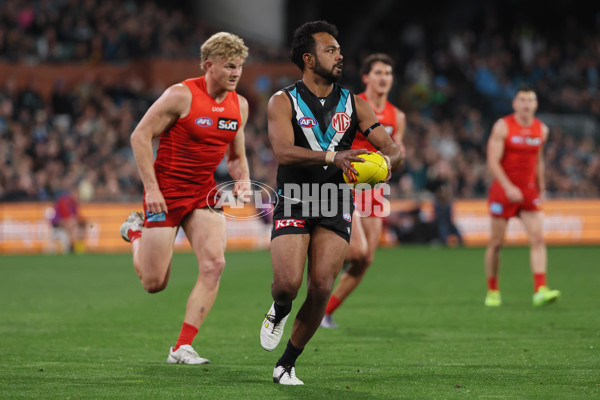 AFL 2025 Round 24 - Port Adelaide v Gold Coast - A-61652387