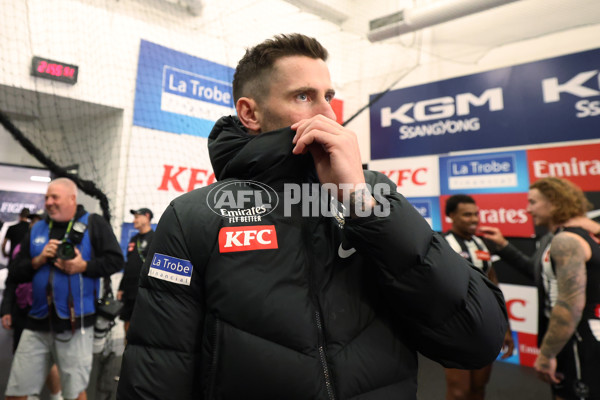 AFL 2025 Round 24 - Collingwood v Melbourne - A-61652391
