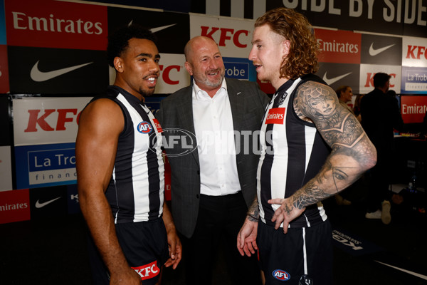 AFL 2025 Round 24 - Collingwood v Melbourne - A-61652416