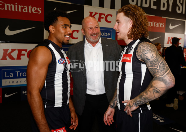 AFL 2025 Round 24 - Collingwood v Melbourne - A-61652417