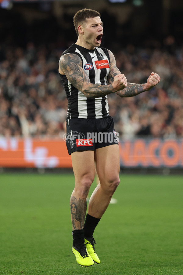 AFL 2025 Round 24 - Collingwood v Melbourne - A-61652630