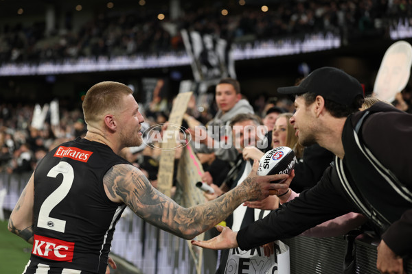 AFL 2025 Round 24 - Collingwood v Melbourne - A-61652672