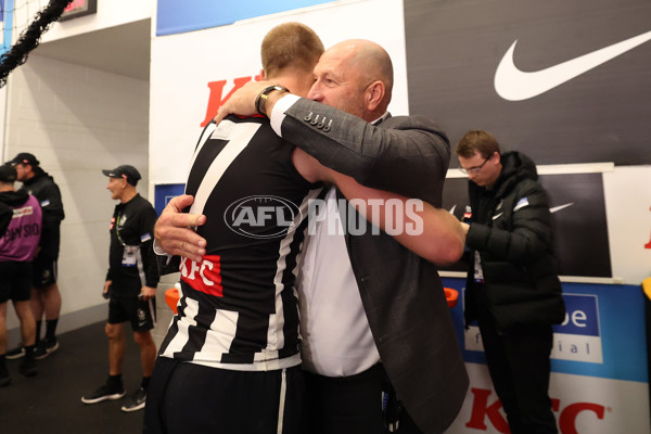 AFL 2025 Round 24 - Collingwood v Melbourne - A-61652708
