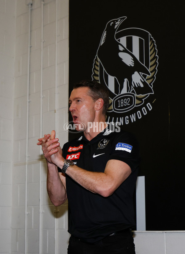 AFL 2025 Round 24 - Collingwood v Melbourne - A-61655054
