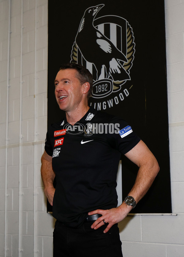 AFL 2025 Round 24 - Collingwood v Melbourne - A-61655056