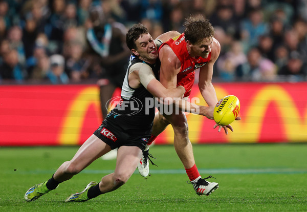 AFL 2025 Round 24 - Port Adelaide v Gold Coast - A-61655099