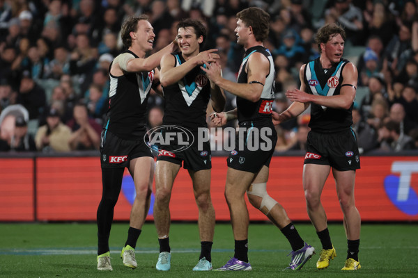 AFL 2025 Round 24 - Port Adelaide v Gold Coast - A-61655107