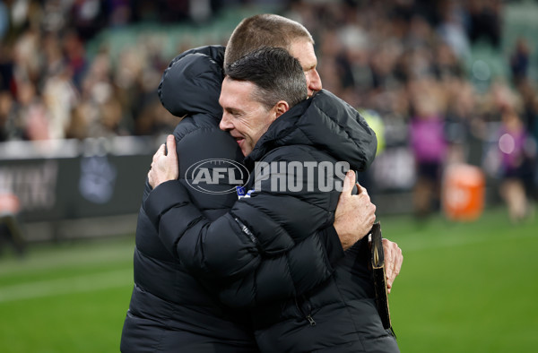 AFL 2025 Round 24 - Collingwood v Melbourne - A-61655132