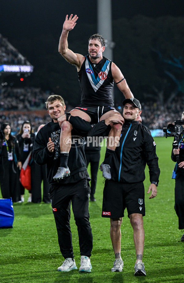 AFL 2025 Round 24 - Port Adelaide v Gold Coast - A-61657618