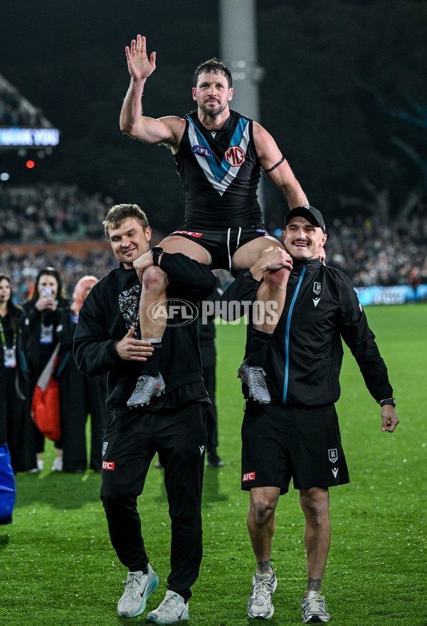 AFL 2025 Round 24 - Port Adelaide v Gold Coast - A-61657623