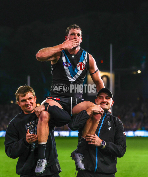 AFL 2025 Round 24 - Port Adelaide v Gold Coast - A-61657624