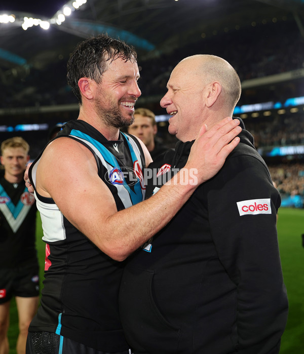 AFL 2025 Round 24 - Port Adelaide v Gold Coast - A-61657631