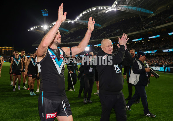AFL 2025 Round 24 - Port Adelaide v Gold Coast - A-61657640