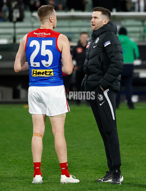 AFL 2025 Round 24 - Collingwood v Melbourne - A-61657893