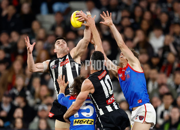 AFL 2025 Round 24 - Collingwood v Melbourne - A-61657904