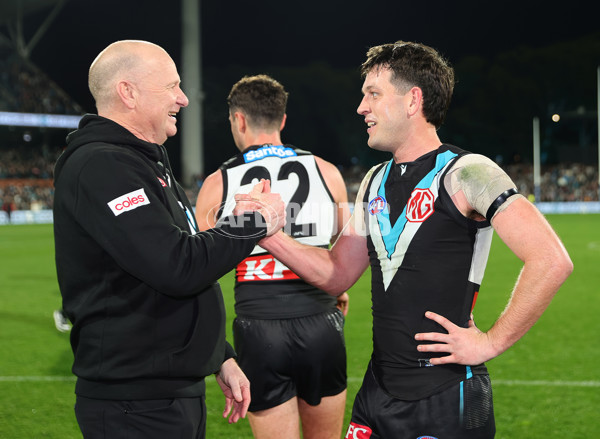AFL 2025 Round 24 - Port Adelaide v Gold Coast - A-61657956