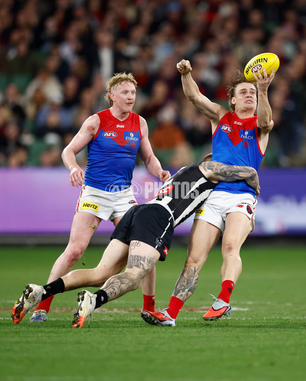 AFL 2025 Round 24 - Collingwood v Melbourne - A-61657959