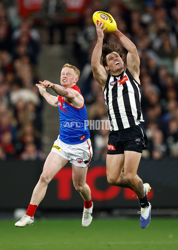 AFL 2025 Round 24 - Collingwood v Melbourne - A-61657961