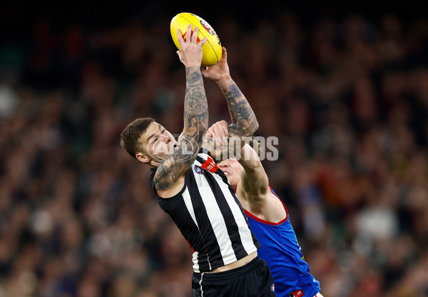 AFL 2025 Round 24 - Collingwood v Melbourne - A-61657972